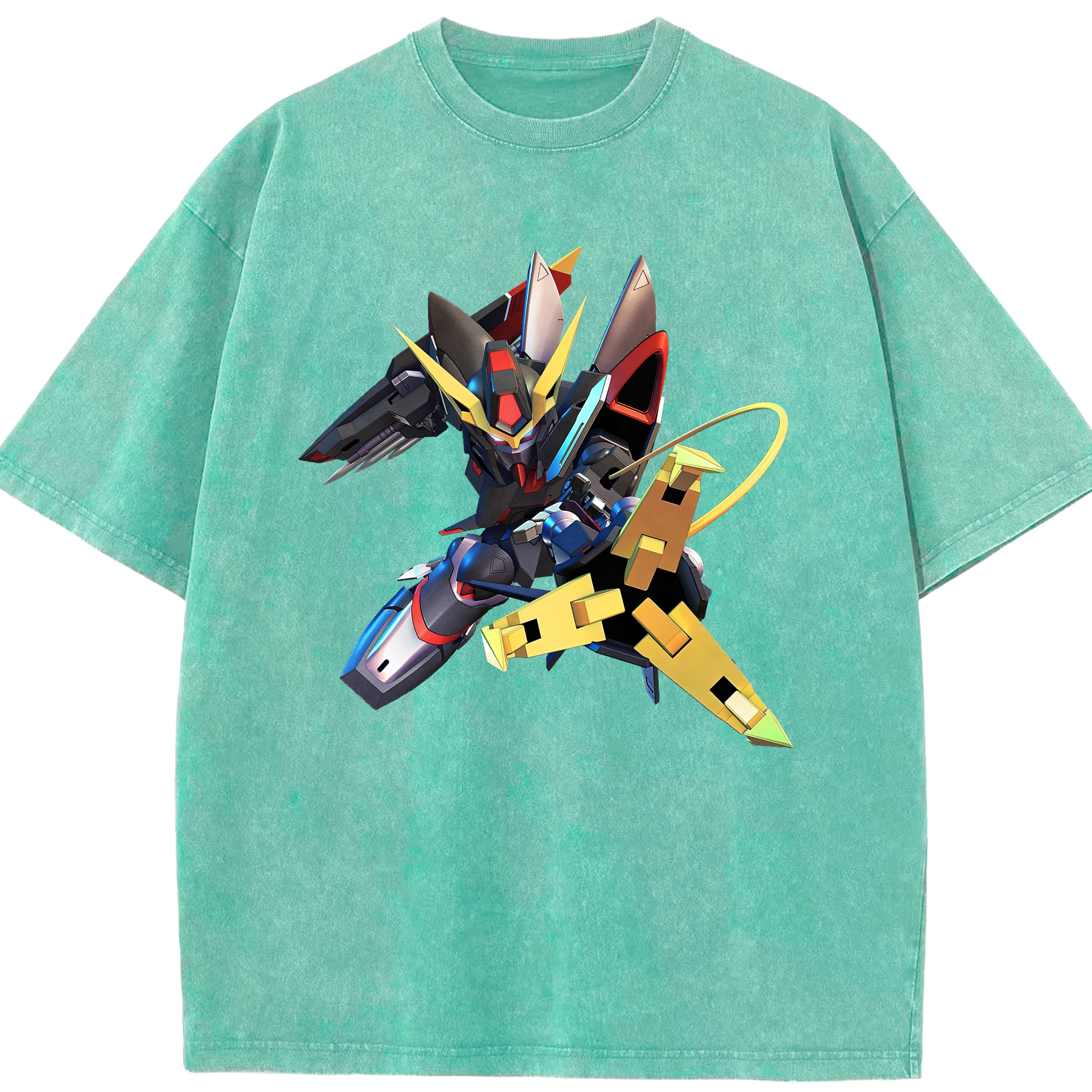 （画像用） 機動戦士ガンダム Mobile Suit Gundam 綿100% ヴィンテージ風 半袖Tシャツ（フロントプリント）